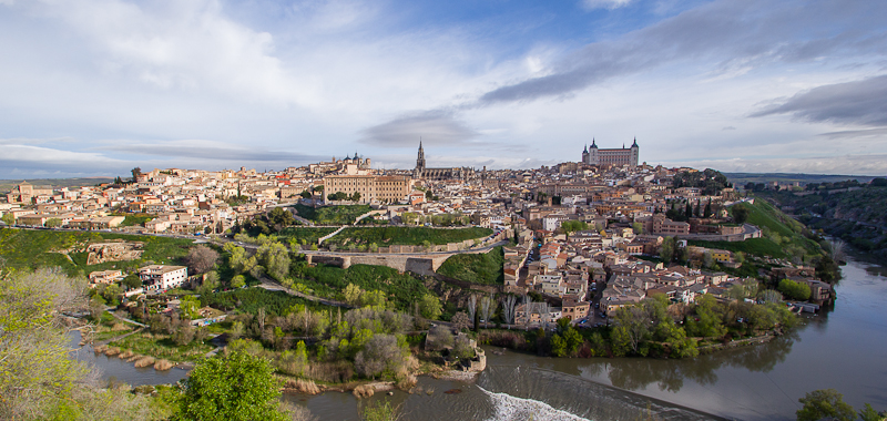 City of Toledo from a view point