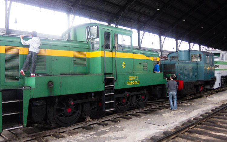 Museo del Ferrocarril de Madrid - Trenes